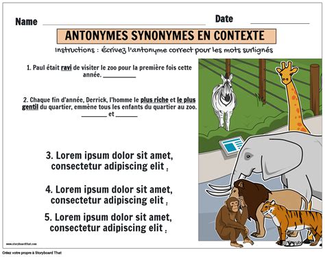 synonymes contexte